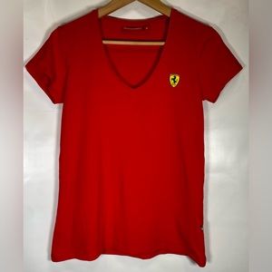 Ferrari V-neck T-shirt